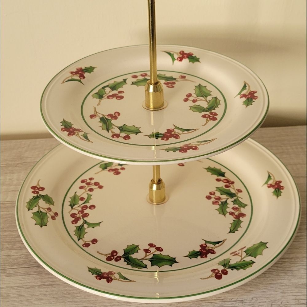 2 tiered holy serving tray - Picture 3 of 6